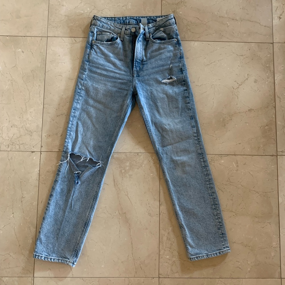 High waist jeans